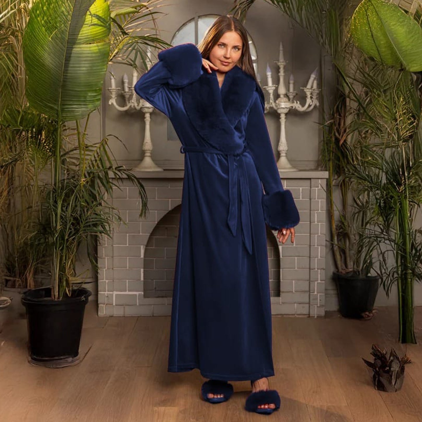 Long women's robe.