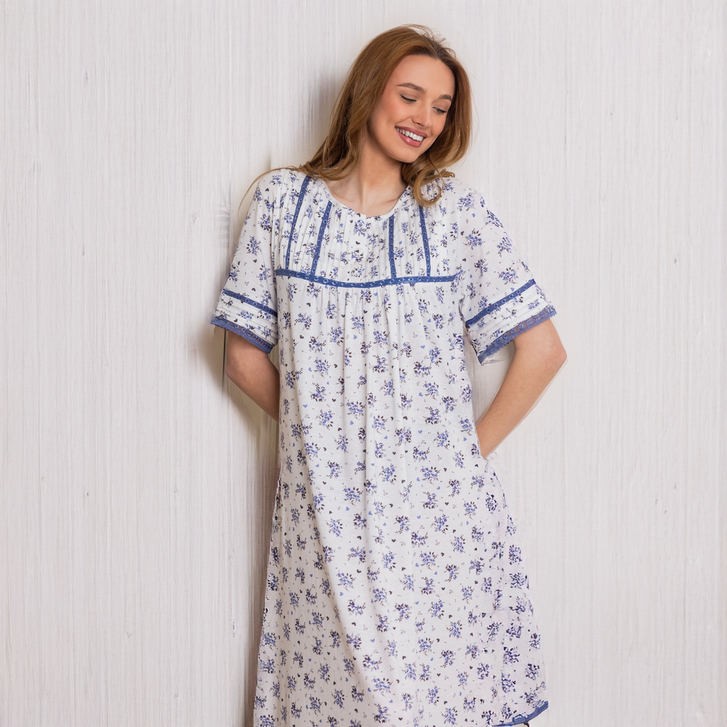 Classic Floral Cotton jallabiya