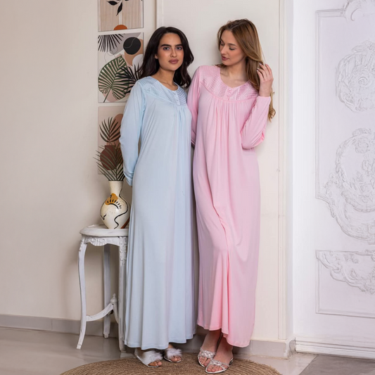 Soft pastel jalabiyas
