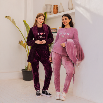 winter pajama Set 3 piece