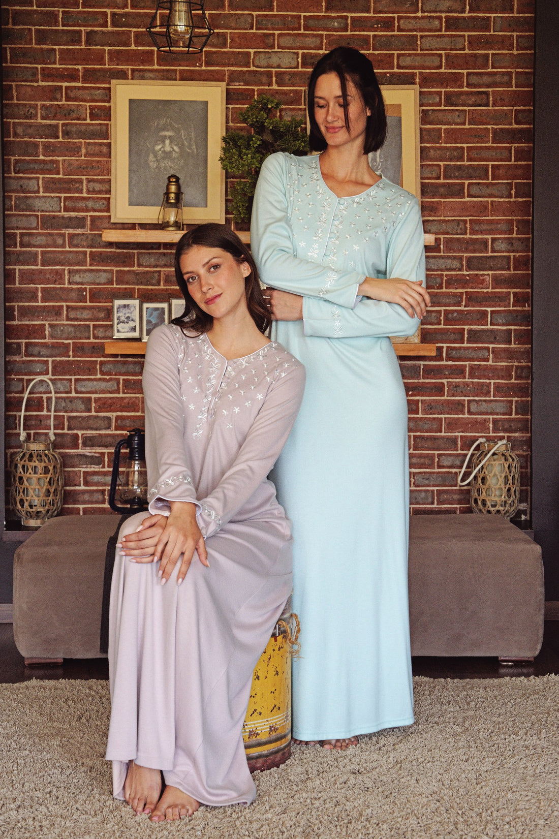 Soft, cozy home abayas designed with a long, flowy silhouette for effortless comfort and elegance