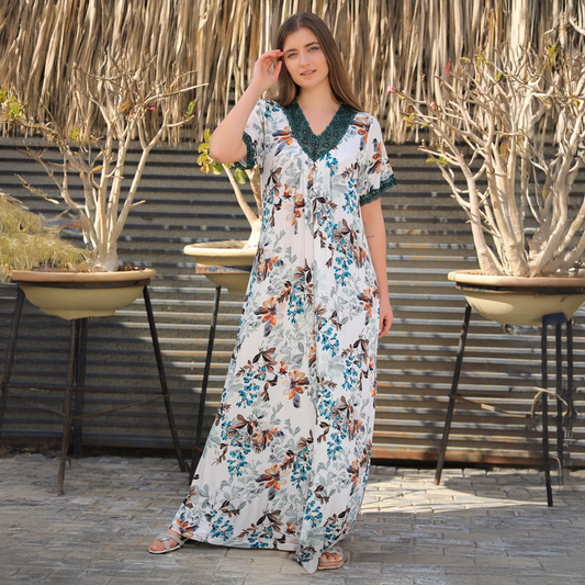 Floral Flow Jalabiya